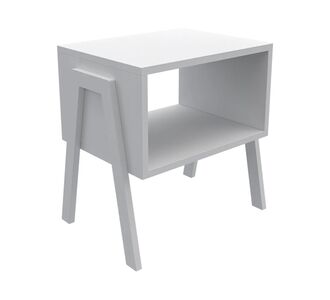ΚΟΜΟΔΙΝΟ JAKE HM18182.01 ΜΕΛΑΜΙΝΗ ΣΕ ΛΕΥΚΟ 48x35x49Υεκ. |  Κομοδίνα στο espiti