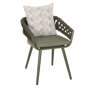 ΠΟΛΥΘΡΟΝΑ ΑΛΟΥΜΙΝΙΟΥ CAMDEN HM6141.09 ΜΑΞΙΛΑΡΙ ΜΕ PRINT-DARK OLIVE 56x60x72-87Υεκ |  Πολυθρόνες κήπου στο espiti