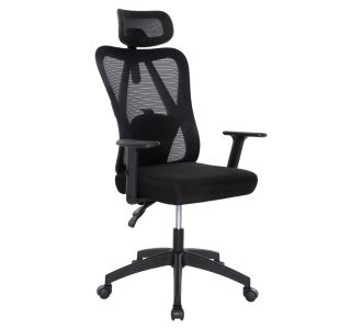 ΚΑΡΕΚΛΑ ΓΡΑΦΕΙΟΥ MEXER HM1195.01 ΜΑΥΡΟ MESH-ΜΕΤΑΛ.ΒΑΣΗ-NYLON ΣΚΕΛΕΤΟΣ 60x49x130Υεκ. |  Καρέκλες γραφείου στο espiti