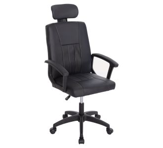 ΚΑΡΕΚΛΑ ΓΡΑΦΕΙΟΥ NIMBLE HM1199.01 ΜΑΥΡΟ PVC-ΜΑΥΡΟΣ ΣΚΕΛΕΤΟΣ & ΒΑΣΗ NYLON 51x61x130Υεκ |  Καρέκλες γραφείου στο espiti