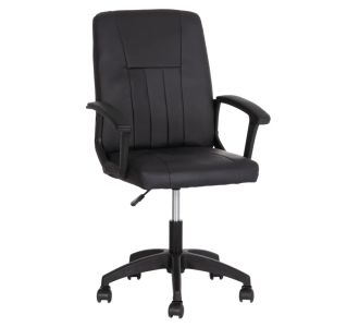 ΚΑΡΕΚΛΑ ΓΡΑΦΕΙΟΥ NIM HM1200.01 ΜΑΥΡΟ PVC-ΜΑΥΡΟΣ ΣΚΕΛΕΤΟΣ & ΒΑΣΗ NYLON 58x65x100Υεκ |  Καρέκλες γραφείου στο espiti
