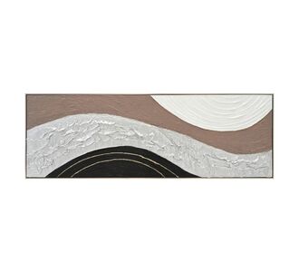 ΠΙΝΑΚΑΣ ΤΟΙΧΟΥ ABSTRACT HM4552.02 ΜΕ ΚΟΡΝΙΖΑ ΜΠΕΖ-ΚΑΜΒΑΣ-ΧΕΙΡΟΠΟΙΗΤΟΣ 152x4.5x52Υεκ. |  Πίνακες στο espiti