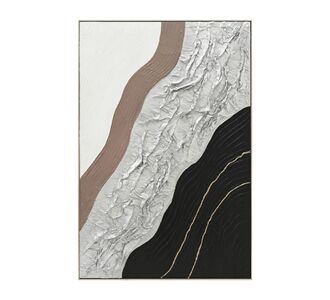 ΠΙΝΑΚΑΣ ΤΟΙΧΟΥ ABSTRACT HM4553.02 ΜΕ ΚΟΡΝΙΖΑ ΜΠΕΖ-ΚΑΜΒΑΣ-ΧΕΙΡΟΠΟΙΗΤΟΣ 82x4.5x122Υεκ |  Πίνακες στο espiti