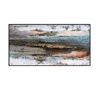 ΠΙΝΑΚΑΣ ΤΟΙΧΟΥ SEDIMENT HM4575.02 ΜΕ ΚΟΡΝΙΖΑ ΜΑΥΡΗ-ΚΑΜΒΑΣ 142x4.5x72Υεκ |  Πίνακες στο espiti