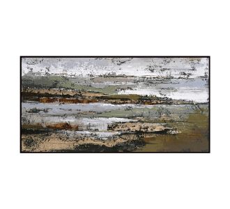 ΠΙΝΑΚΑΣ ΤΟΙΧΟΥ SEDIMENT HM4575.01 ΜΕ ΚΟΡΝΙΖΑ ΜΑΥΡΗ-ΚΑΜΒΑΣ 142x4.5x72Υεκ |  Πίνακες στο espiti