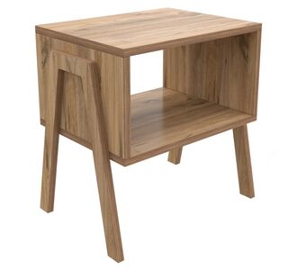 ΚΟΜΟΔΙΝΟ JAKE HM18182.04 ΜΕΛΑΜΙΝΗ ΣΕ ΦΥΣΙΚΟ ΞΥΛΟΥ 48x35x49Υεκ. |  Κομοδίνα στο espiti