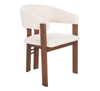 ΚΑΡΕΚΛΑ ZARRA HM9970.03 RUBBERWOOD ΣΕ ΚΑΡΥΔΙ-ΕΚΡΟΥ ΜΠΟΥΚΛΕ ΥΦΑΣΜΑ 55,5x59x81,5Υεκ |  Πολυθρόνες σαλονιού στο espiti
