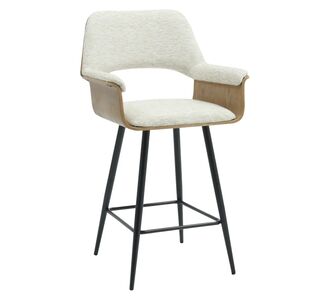 ΣΚΑΜΠΟ ΜΠΑΡ ΜΕΣ.ΥΨΟΥΣ CLIPP HM9987.02 ΜΑΥΡΑ ΜΕΤΑΛ.ΠΟΔΙΑ-ΕΚΡΟΥ ΥΦΑΣΜΑ 57,5x53x98Υεκ |  Σκαμπώ μπαρ στο espiti