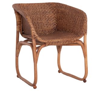 ΠΟΛΥΘΡΟΝΑ ΕΣΩΤ.ΧΩΡΩΝ TUCKET HM9958.02 ΦΥΣΙΚΟ RATTAN-ΚΑΡΥΔΙ ΧΡΩΜΑ 63x60x77Υεκ |  Πολυθρόνες σαλονιού στο espiti