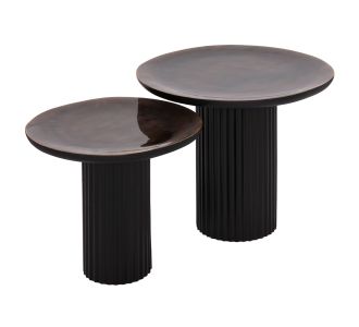 ΤΡΑΠΕΖΙA ΣΑΛΟΝΙΟΥ 2ΤΜΧ ELAF HM9999 ΞΥΛΟ MANGO ΕΜΑΓΙΕ-ΜΕΤΑΛΛΙΚΕΣ ΒΑΣΕΙΣ |  Τραπέζια στο espiti