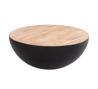 ΔΙΑΚΟΣΜΗΤΙΚΟ ΤΡΑΠΕΖΙ ΣΑΛΟΝΙΟΥ BOWL Φ90X37,5Yεκ. ΜΑΥΡΟ ΜΕ ΞΥΛΟ ΑΚΑΚΙΑΣ HM8717.21 |  Τραπέζια στο espiti