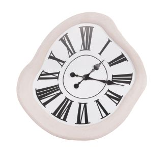 ΡΟΛΟΙ ΤΟΙΧΟΥ ΣΕΙΡΑ SANTORINI HM4515 MDF ΣΕ ΥΠΟΛΕΥΚΟ-ΜΑΥΡΟΙ ΔΕΙΚΤΕΣ & ΛΑΤΙΝ.ΝΟΥΜΕΡΑ 58x2,5x61Υεκ. |  Ρολόγια στο espiti