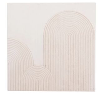 ΠΙΝΑΚΑΣ ΤΕΤΡΑΓΩΝΟΣ ΣΕΙΡΑ SANTORINI HM4517 MDF ΣΕ ΥΠΟΛΕΥΚΟ ΧΡΩΜΑ 80x4,5(πάχος)x80Υεκ. |  Πίνακες στο espiti