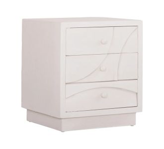 ΚΟΜΟΔΙΝΟ ΣΕΙΡΑ SANTORINI HM18047 MDF ΣΕ ΥΠΟΛΕΥΚΟ ΧΡΩΜΑ-3 ΣΥΡΤΑΡIA 48x38x55,5Υεκ. |  Κομοδίνα στο espiti
