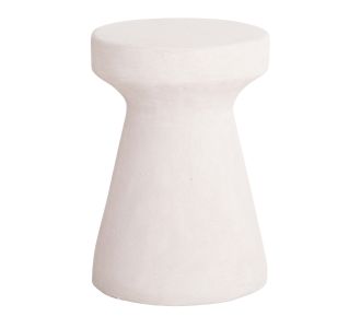 ΣΚΑΜΠΟ ΣΤΡΟΓΓΥΛΟ ΣΕΙΡΑ SANTORINI HM18057 ΠΟΛΥΡΗΤΙΝΗ ΣΕ ΥΠΟΛΕΥΚΟ ΧΡΩΜΑ Φ32x46Υεκ. |  Σκαμπώ στο espiti