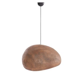 ΦΩΤΙΣΤΙΚΟ ΟΡΟΦΗΣ ΜΕ ΟΨΗ ΠΕΤΡΑΣ STONER (M) HM4418 ΣΚΟΥΡΟ ΜΠΕΖ ΗΜΙΔΙΑΦΑΝΟ 56x31x31Υεκ. |  Οροφής στο espiti