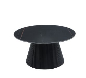 ΤΡΑΠΕΖΙ ΣΑΛΟΝΙΟΥ DUNCAN HM18022.01 ΚΕΡΑΜΙΚΟ TOP-MDF ΒΑΣΗ-ΜΑΥΡΟ Φ80x41Υεκ. |  Τραπέζια στο espiti