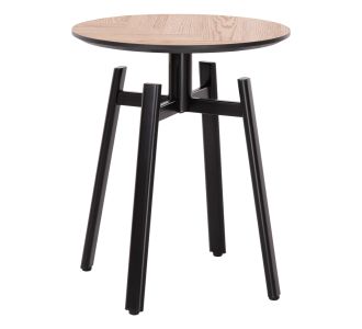 ΒΟΗΘΗΤΙΚΟ ΤΡΑΠΕΖΑΚΙ NORTON HM18036.03 ΜΕΤΑΛΛΙΚΑ ΠΟΔΙΑ ΜΑΥΡΑ-MDF TOP SONAMA Φ45x55,5Υεκ |  Τραπέζια στο espiti