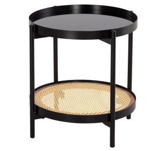 ΒΟΗΘΗΤΙΚΟ ΤΡΑΠΕΖΙ SEITZ HM18031 ΓΥΑΛΙ TOP-ΜΕΤΑΛΛΟ-RATTAN ΣΕ ΦΥΣΙΚΟ Φ50x55,5Υεκ. |  Τραπέζια στο espiti