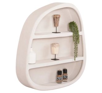ΡΑΦΙ ΤΟΙΧΟΥ ΣΕΙΡΑ SANTORINI HM18058 MDF ΣΕ ΥΠΟΛΕΥΚΟ ΧΡΩΜΑ 95x18x100Υεκ. |  Ραφιέρες τοίχου στο espiti