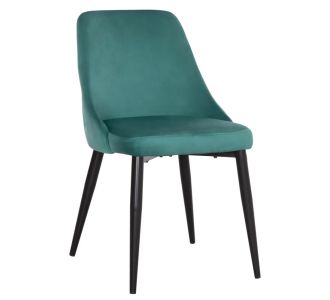 ΚΑΡΕΚΛΑ SERENITY HM8527.13 ΒΕΛΟΥΔΟ ΧΡΩΜΑ ΜΕΝΤΑ- ΜΑΥΡΑ ΜΕΤΑΛΛΙΚΑ ΠΟΔΙΑ 51x54x83,5Υεκ. |  Καρέκλες στο espiti