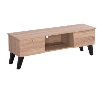 ΕΠΙΠΛΟ ΤΗΛΕΟΡΑΣΗΣ IREN HM2481.01 ΜΕΛΑΜΙΝΗ ΣΕ SONAMA OAK-ΜΑΥΡΟ 120x32,5-34x41Yεκ. |  Έπιπλα τηλεόρασης στο espiti