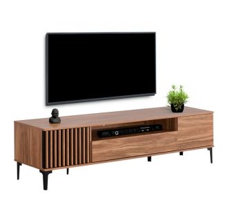 ΕΠΙΠΛΟ ΤΗΛΕΟΡΑΣΗΣ ΣΕΙΡΑ HARRY HM18008.01 ΜΕΛΑΜΙΝΗ ΦΥΣΙΚΟ ΞΥΛΟΥ-ΜΑΥΡΟ 200x40x47,5Υεκ. |  Έπιπλα τηλεόρασης στο espiti