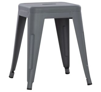 ΣΚΑΜΠΟ ΜΕΤΑΛΛΙΚΟ MELITA HM0096.50 ΣΕ ΓΚΡΙ ΜΑΤ ΧΡΩΜΑ 37x37x45Υεκ. |  Σκαμπώ στο espiti