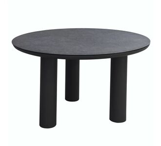 ΤΡΑΠΕΖΙ ΑΛΟΥΜΙΝΙΟΥ DOSUN HM6201.01 ΓΚΡΙ ΣΚΕΛΕΤΟΣ-3D PRINT ΓΥΑΛΙ-ΚΕΡΑΜΙΚΟ LOOK Φ120εκ |  Τραπέζια κήπου στο espiti