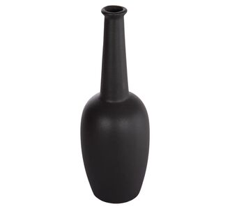 ΕΠΙΤΡΑΠΕΖΙΟ ΚΕΡΑΜΙΚΟ ΔΙΑΚΟΣΜΗΤΙΚΟ ELENDIL HM4592.02 ΜΑΥΡΟ ΜΑΤ Φ10x30Υεκ |  Επιπλα στο espiti