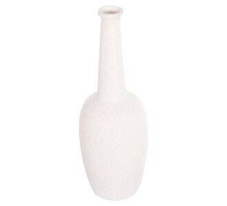 ΕΠΙΤΡΑΠΕΖΙΟ ΚΕΡΑΜΙΚΟ ΔΙΑΚΟΣΜΗΤΙΚΟ ELENDIL HM4592.01 ΥΠΟΛΕΥΚΟ ΚΡΥΣΤΑΛΛΙΚΟ Φ10x30Υ εκ |  Επιπλα στο espiti