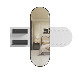 ΕΠΙΠΛΟ ΕΙΣΟΔΟΥ ΜΕ ΚΑΘΡΕΦΤΗ CHERYL HM9049.11 ΛΕΥΚΗ ΜΕΛΑΜΙΝΗ-ΜΑΥΡΟ ΜΑΡΜΑΡΟ 125x40x120Yεκ. |  Βιτρίνες - Έπιπλα εισόδου στο espiti
