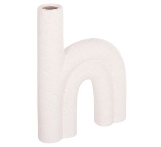 ΕΠΙΤΡΑΠΕΖΙΟ ΚΕΡΑΜΙΚΟ ΔΙΑΚΟΣΜΗΤΙΚΟ ARCON HM4638.01 ΚΡΥΣΤΑΛΛΙΚΟ ΥΠΟΛΕΥΚΟ 25,5x6x34Υεκ |  Επιπλα στο espiti
