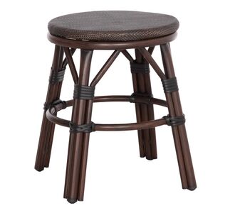 ΣΚΑΜΠΟ ΑΛΟΥΜΙΝΙΟΥ CHINO HM6285.01 BAMBOO LOOK ΚΑΦΕ-TEXTILENE ΚΑΦΕ Φ36x46Υεκ. |  Σκαμπώ κήπου στο espiti