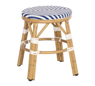 ΣΚΑΜΠΟ ΑΛΟΥΜΙΝΙΟΥ CHINO HM6285.05 BAMBOO LOOK-TEXTILENE ΛΕΥΚΟ-ΜΠΛΕ Φ36x46Υεκ. |  Σκαμπώ κήπου στο espiti