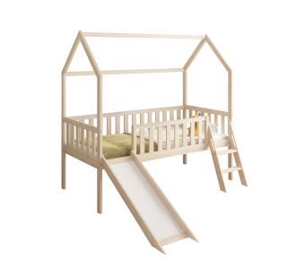 ΠΑΙΔΙΚΟ ΚΡΕΒΑΤΙ τ.MONTESSORI ΜΕ ΤΣΟΥΛΗΘΡΑ PHYLLIS HM701.01 ΞΥΛΟ ΠΕΥΚΟΥ ΦΥΣΙΚΟ ΓΙΑ 90x190εκ |  Παιδικά έπιπλα στο espiti