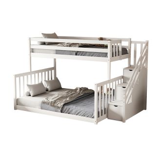 ΠΑΙΔΙΚH ΚΟΥΚΕΤΑ τ.MONTESSORI BEAMER HM711.03 ΞΥΛΟ ΠΕΥΚΟΥ ΣΕ ΛΕΥΚΟ-ΣΤΡΩΜΑΤΑ 90-140x190εκ |  Παιδικά έπιπλα στο espiti