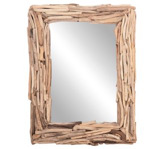 ΚΑΘΡΕΠΤΗΣ ΤΟΙΧΟΥ TWIGS HM4440 DRIFTWOOD ΣΕ ΦΥΣΙΚΟ ΧΡΩΜΑ 62x10x82Υεκ. |  Καθρέπτες στο espiti