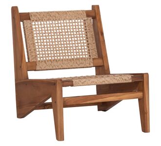 ΚΑΡΕΚΛΑ LOUNGE LUKILLA HM9913 ΞΥΛΟ TEAK ΣΕ ΦΥΣΙΚΟ--ΣΥΝΘ.ΣΧΟΙΝΙ ΜΠΕΖ 55,5x74x65Υεκ. |  Πολυθρόνες σαλονιού στο espiti