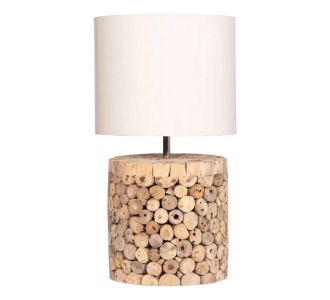 ΕΠΙΤΡΑΠΕΖΙΟ ΚΥΛΙΝΔΡΙΚΟ ΦΩΤΙΣΤΙΚΟ TWIGGY HM4427 DRIFTWOOD & ΜΠΕΖ ΚΑΠΕΛΟ Φ24.5x45Υεκ. |  Επιτραπέζια στο espiti