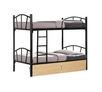 ΚΟΥΚΕΤΑ FLOOR HM21122.01 ΜΕΤΑΛΛΙΚΗ ΜΑΥΡΗ--ΕΠΙΔΑΠΕΔΙΑ ΣΥΡΤΑΡΙΑ SONAMA 200x91,5x177,5Yεκ |  Παιδικά έπιπλα στο espiti