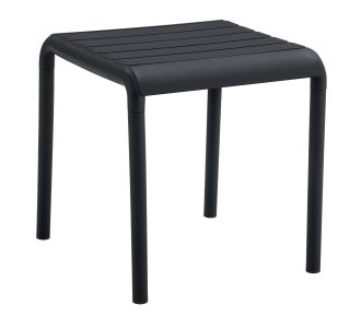 ΤΡΑΠΕΖΑΚΙ ΤΕΤΡΑΓΩΝΟ KORVER HM6335.02 ΠΟΛΥΠΡΟΠΥΛΕΝΙΟ ΣΕ ΜΑΥΡΟ 45x45x48Υεκ. |  Τραπέζια κήπου στο espiti