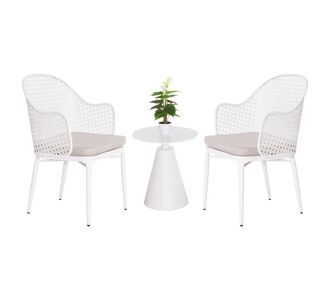 ΣΕΤ LOUNGE 3TMX ΕΞ.ΧΩΡΟΥ OREGO HM21106.02 ΑΛΟΥΜΙΝΙΟ ΣΕ ΛΕΥΚΟ |  Σαλόνια κήπου στο espiti
