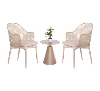 ΣΕΤ LOUNGE 3TMX ΕΞ.ΧΩΡΟΥ OREGO HM21106.03 ΑΛΟΥΜΙΝΙΟ ΣΕ ΚΑΠΟΥΤΣΙΝΟ |  Σαλόνια κήπου στο espiti