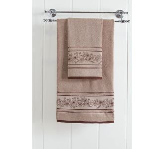 Beauty Home Πετσέτα προσώπου Art 3224 50x90 Μπεζ       |  Πετσέτες Προσώπου στο espiti