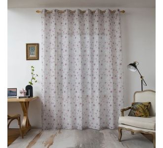 Beauty Home Κουρτίνα Art 6122 280x280 Γκρι       |  Ετοιμες παιδικές κουρτίνες στο espiti