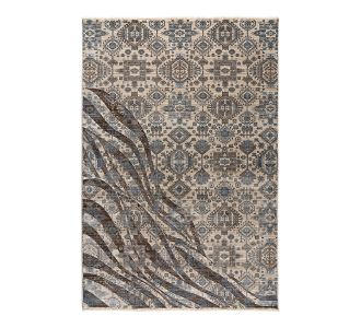 Beauty Home Πατάκι Bliss Art 9629 67x220 Μπεζ,Μόκα,Μπλε       |  Χαλιά Διάδρομοι στο espiti