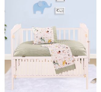 Beauty Home Σετ σεντόνια βρεφικά Art 5175 120x160 Πράσινο       |  Βρεφικά Σεντόνια στο espiti