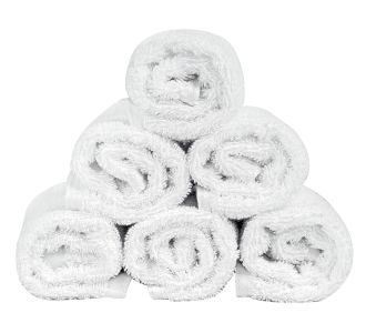 Beauty Home Πετσέτα Λαβέτα Ξενοδοχείου Smooth 500gsm plain Art Ε3004 100% Cotton 30x30 Λευκό       |  Μπάνιο στο espiti