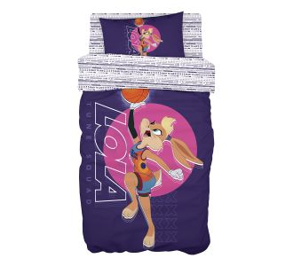 Beauty Home Σετ πάπλωμα μονό Art 6193 Space Jam Lola 160x240 Εμπριμέ       |  Παπλώματα Παιδικά στο espiti